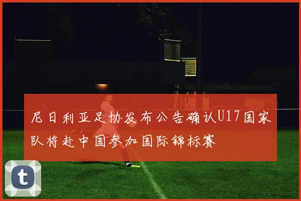 尼日利亚足协发布公告确认U17国家队将赴中国参加国际锦标赛